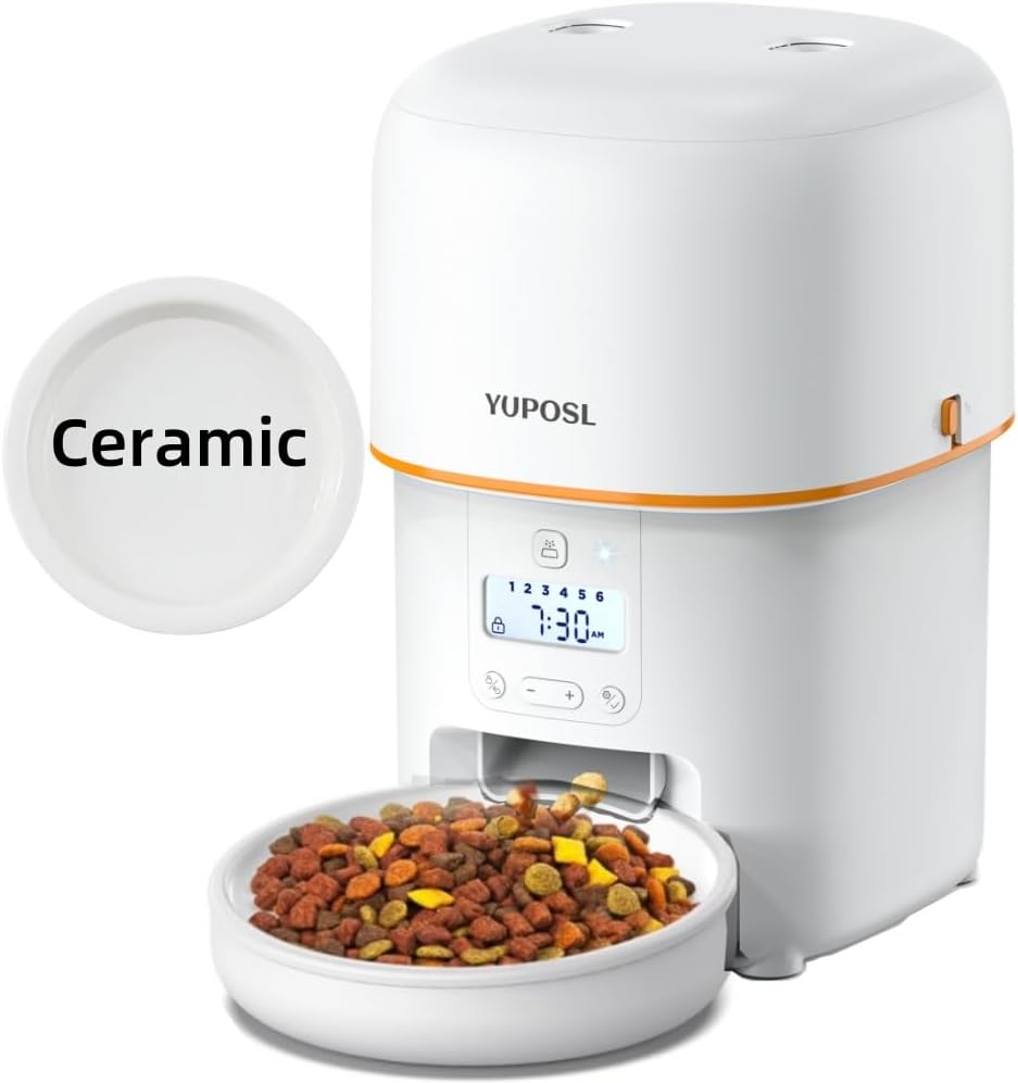 Automatic Cat Feeder with 2L Capacity for Timed Feeding
