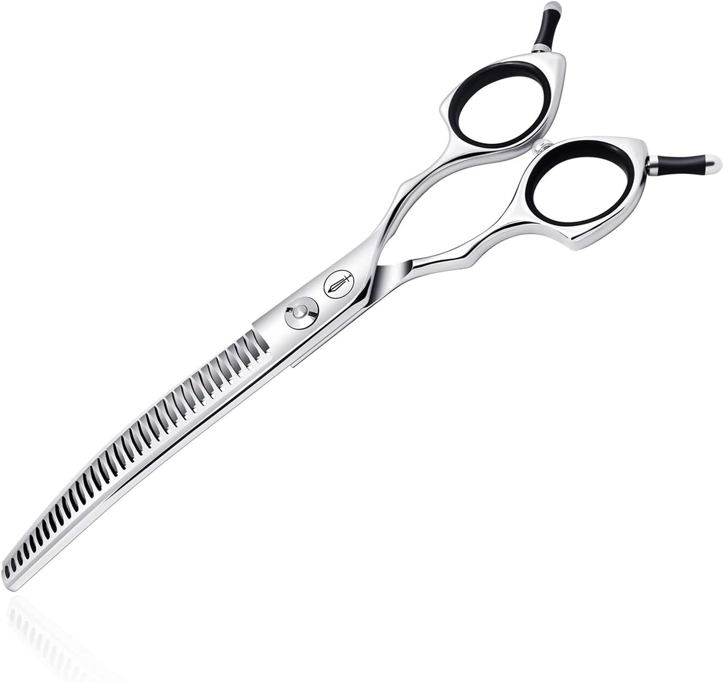 HASHIMOTO Curved Chunkers Shears for Effortless Pet Grooming