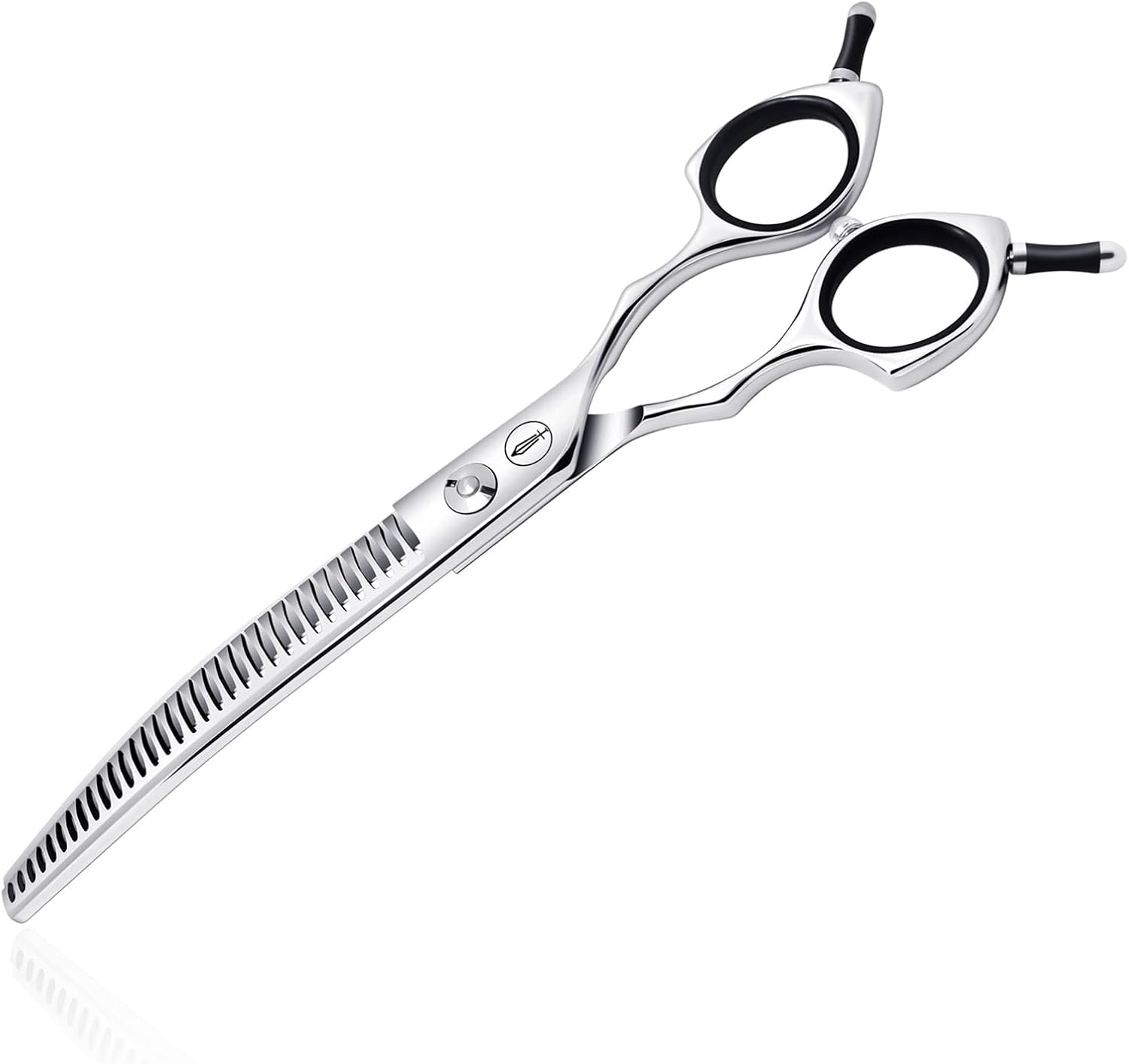 HASHIMOTO Curved Chunkers Shears for Effortless Pet Grooming