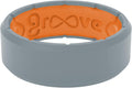 Silicone Wedding Ring for Men - Breathable Edge Comfort Fit