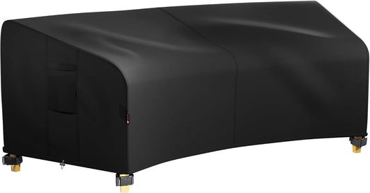 iBirdie Outdoor Sectional Cover for Curved Shaped Patio Sofa