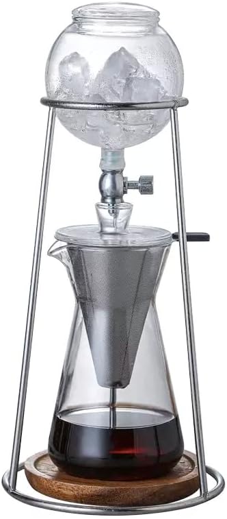 Nispira Stainless Steel Cold Brew Dripper - Smooth Iced Coffee