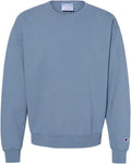 Champion Garment Dyed Crewneck Sweatshirt L Saltwater - Durable Staple