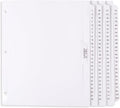 Blue Summit 1-100 Numbered Dividers for 3 Ring Binder - Organized