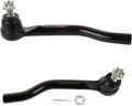 TRQ Front Outer Tie Rod Set Compatible with 2018-2022 Honda Accord