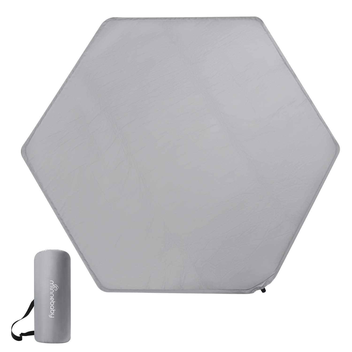 Self-Inflating Hexagon Play Mat - Ultimate Comfort!