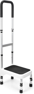 Sangohe Step Stool with Handle for Elderly - Adjustable Support