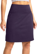 20ft Golf Skorts for Women Knee Length with 7 Pockets - Modest
