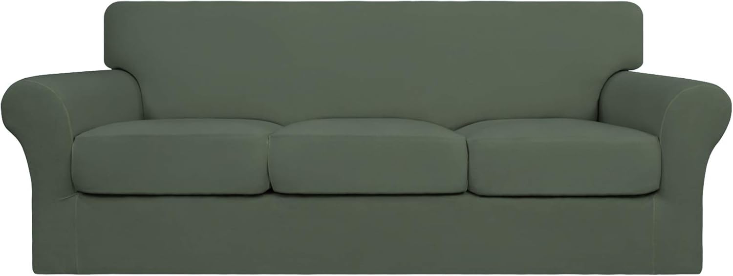 Stretch Soft Couch Cover for Dogs - Washable Sofa Slipcover