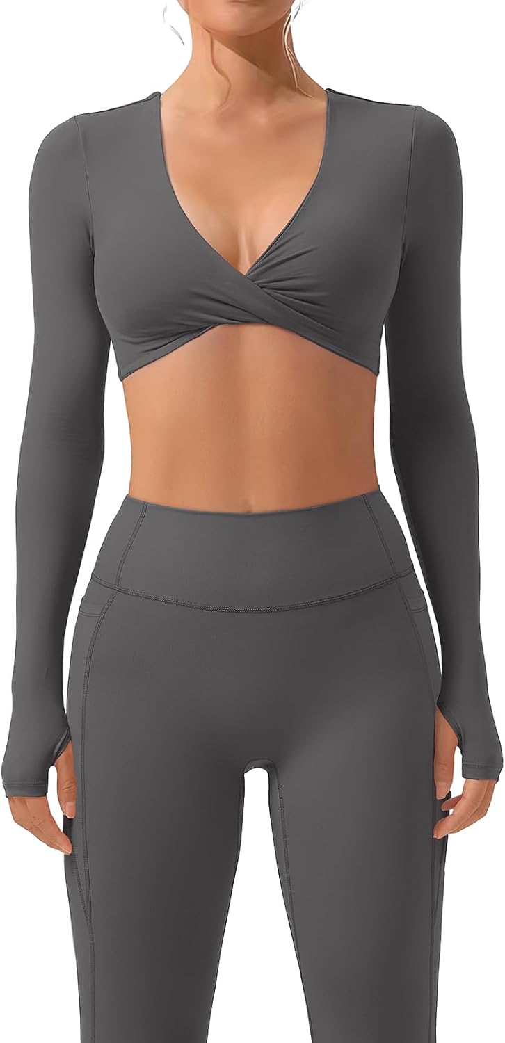 SUUKSESS Women 2 Piece Workout Sets for Yoga and Fitness