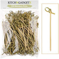 300-Pack Bamboo Cocktail Picks - Keep Ingredients Together - Stylish