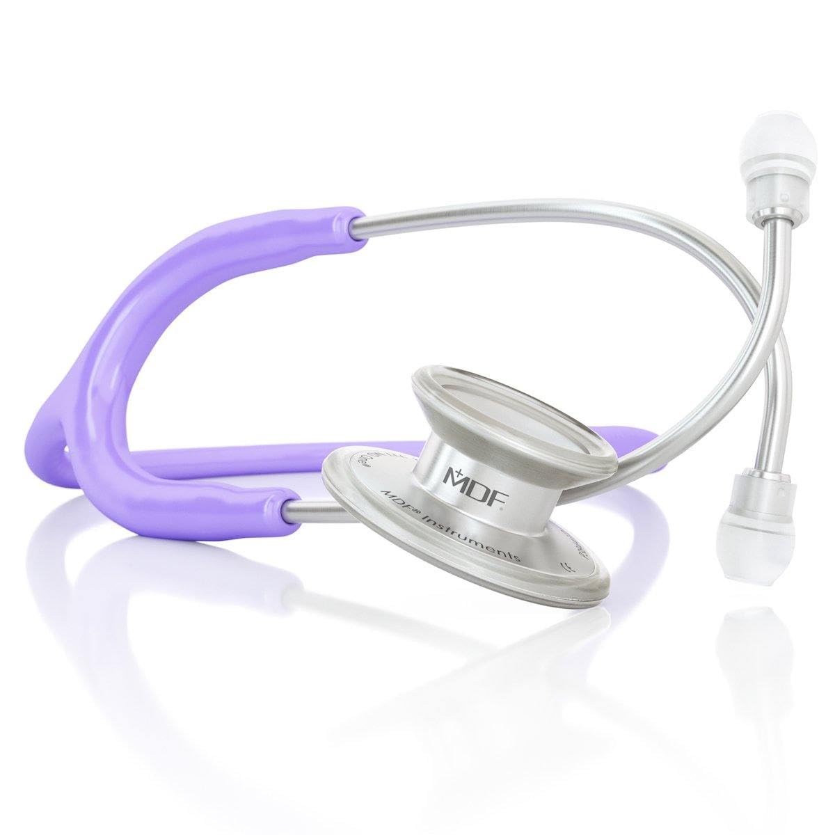 MD One Epoch Lightweight Titanium Stethoscope in Pastel Purple