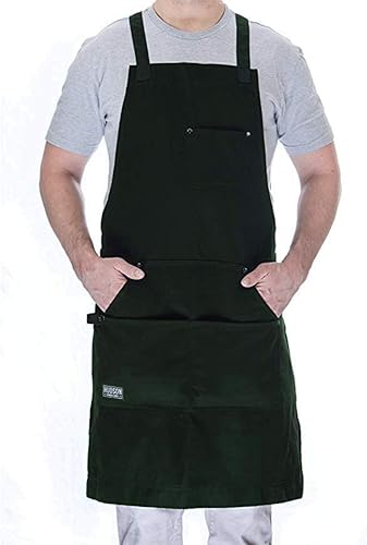 Professional Grade Chef Apron for Kitchen, BBQ & Grill Use