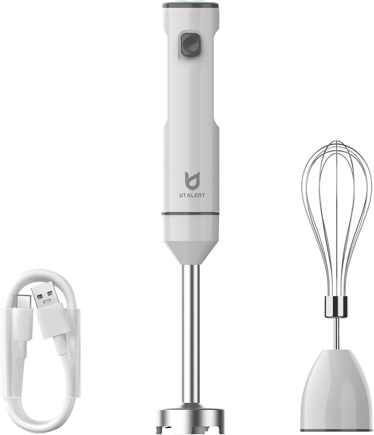 Cordless Hand Blender for Smoothies, Soups, and More