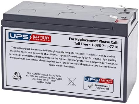 APC BX1000M-LM60 Compatible Battery Replacement for UPS