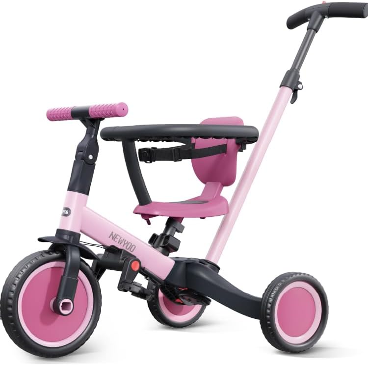 Newyoo Tricycle for Toddlers 1-3, 5 in 1 Trike for Kids