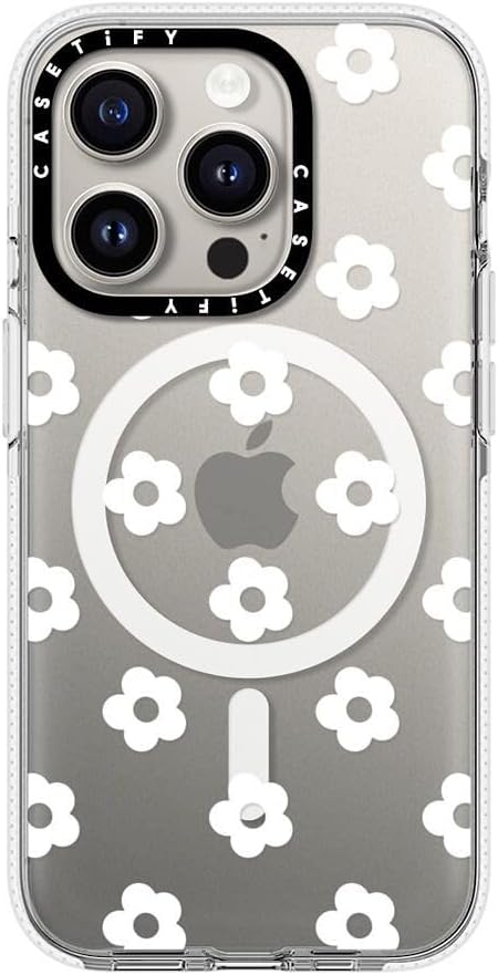 CASETIFY Clear iPhone 15 Pro Case with Military Grade Protection