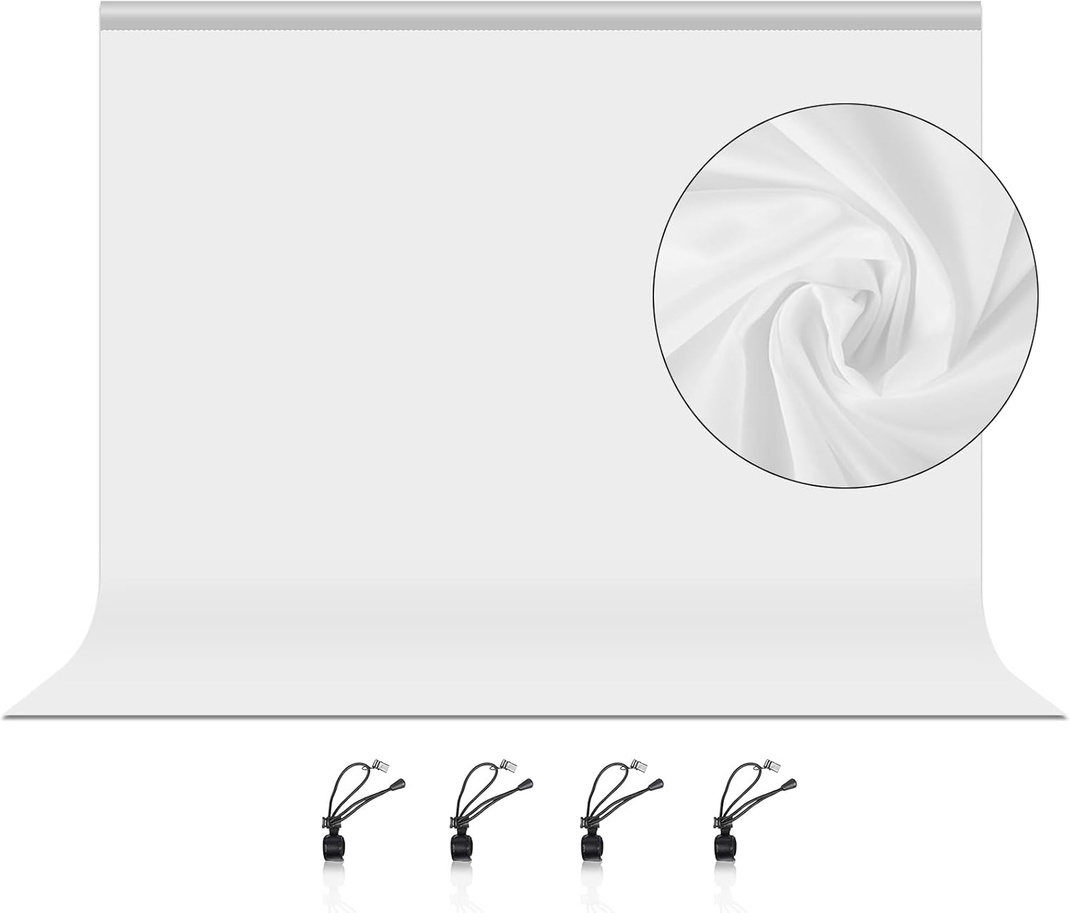 High Density White Photo Backdrop - Perfect for Every Occasion!