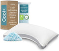 Cool Crescent Adjustable Pillow King Size Plus - Cooling Neck Support