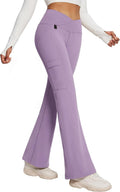 baleaf Women's Fleece Lined Flare Leggings - Warm Waterproof Comfort
