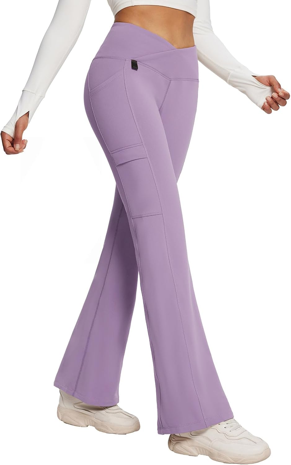 Baleaf Women's Fleece Lined Pants for Winter Hiking and Travel