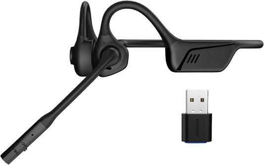 Ldex Open Ear Wireless Headset - Hands-Free Calls, Dual Connection