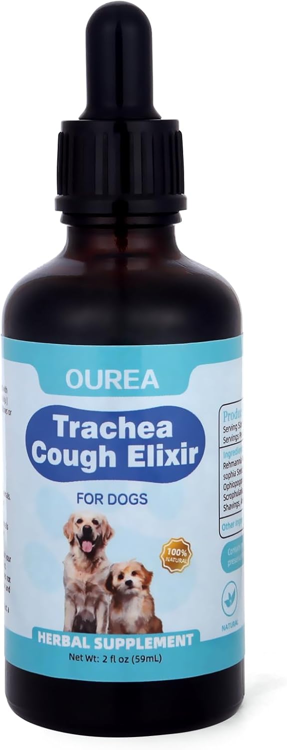 Collapsed Trachea Treatment for Dogs - Herbal Cough Elixir