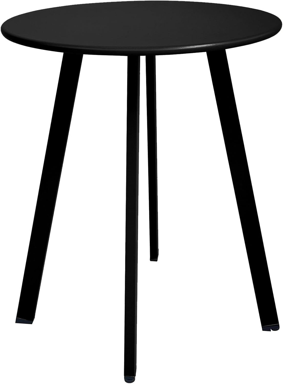 Outdoor Side Table - Weather Resistant Small Metal Table