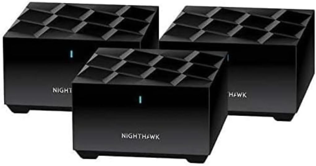 Netgear Nighthawk Whole Home Mesh WiFi 6 System for Fast Streaming
