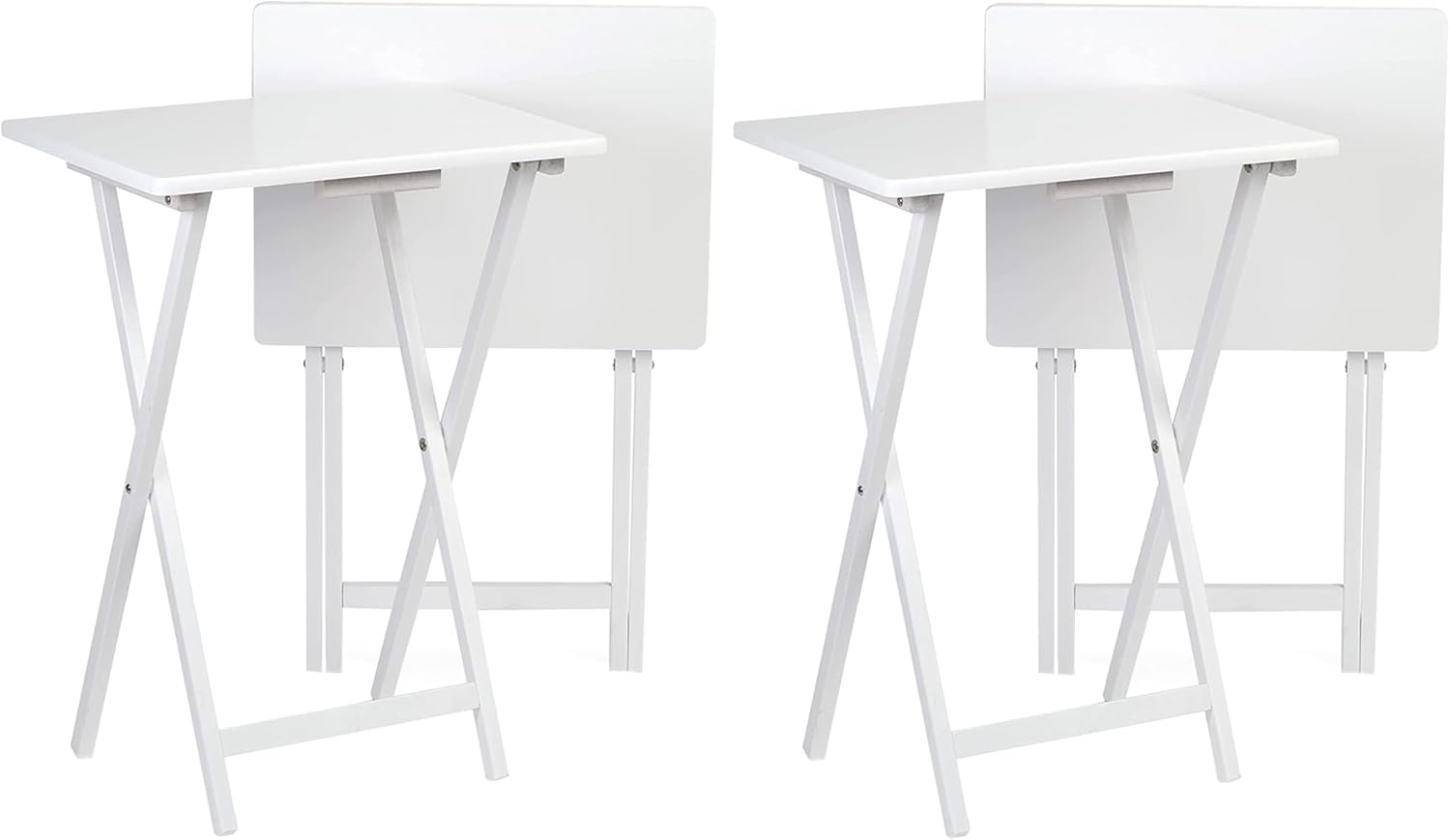 Portable Folding TV Snack Tray Table Set for Easy Serving