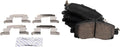 TRQ Front Brake Pads Ceramic Compatible with 2018-2022 Subaru Models