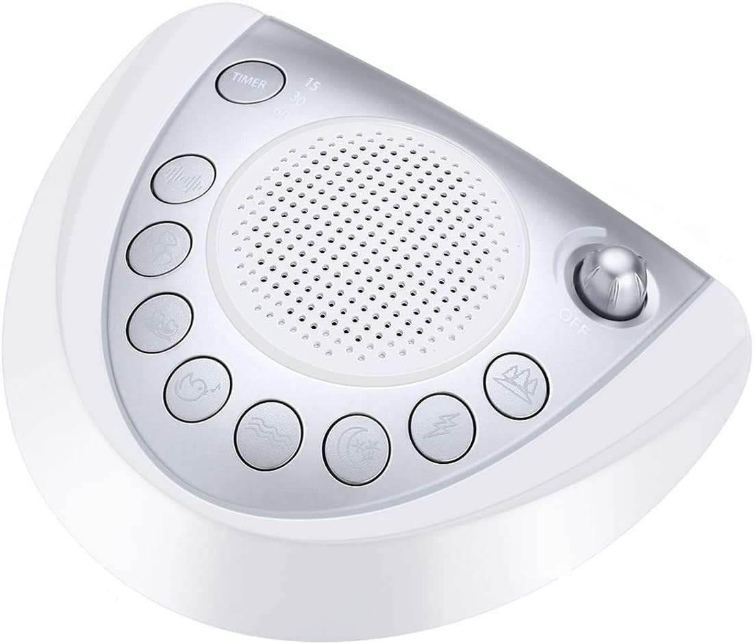 Portable White Noise Machine - 24 Soothing Sounds