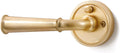 Gold Privacy Door Handles Interior Brushed Gold Lever - 2 Pack