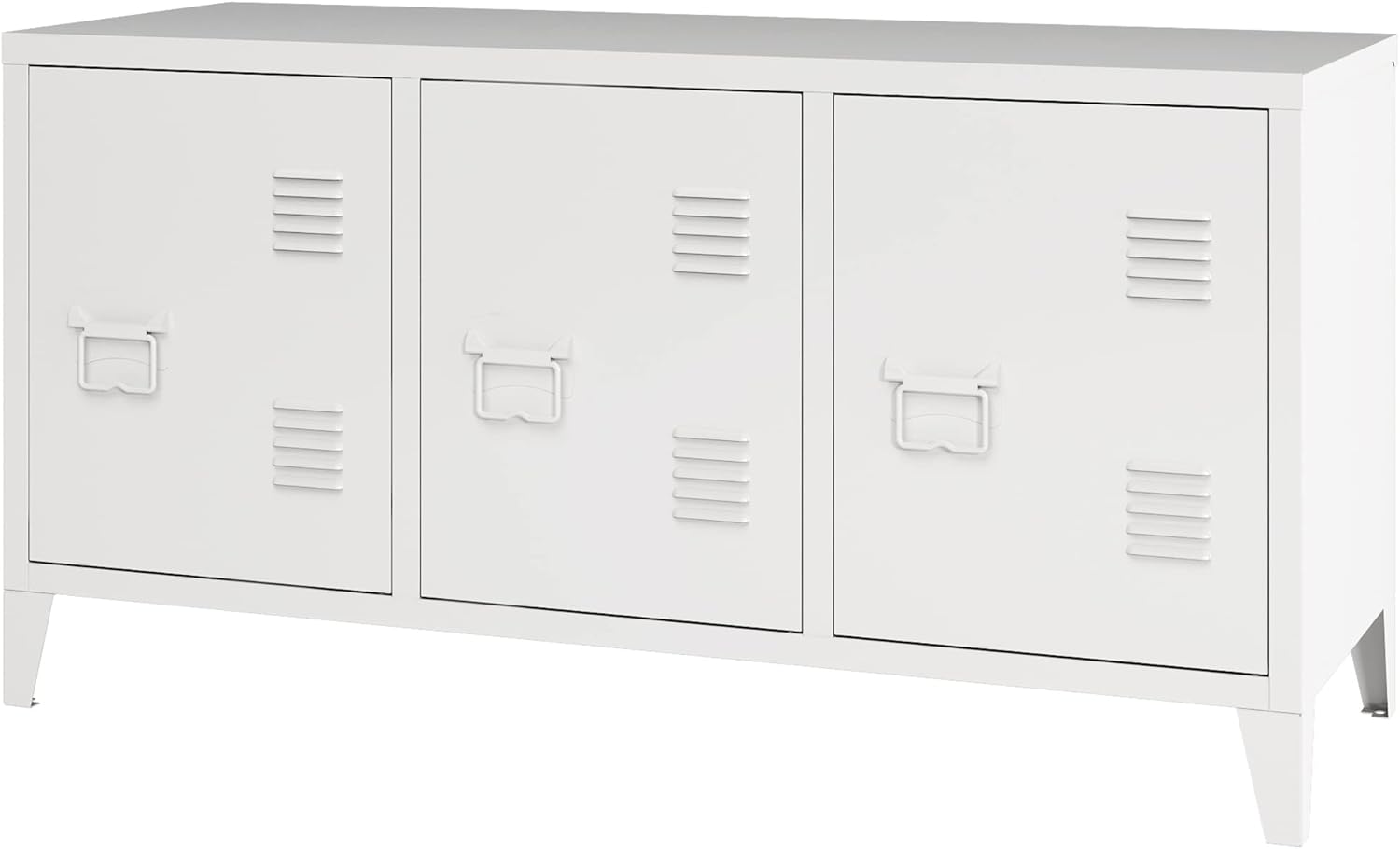 MIOCASA White TV Stand: Stylish Storage Solution