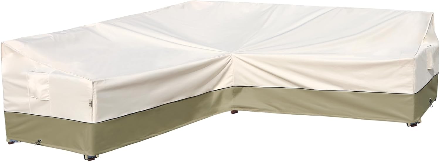 Outdoor Sectional Patio Furniture Covers - Waterproof Heavy Duty