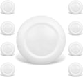 6 Inch LED Low Profile Recessed Disk Light - 8 Packs, 900 Lumens