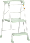 Kids Step Stool 2 Steps Toddler Tower - Folding Safety Stool