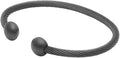 QRAY Gun Metal Deluxe Golf Athletic Bracelet - Wellness