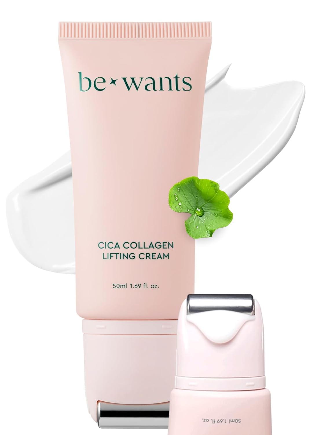 Bewants Gua Sha Neck Cream Roller for Rapid Lift and Firmness