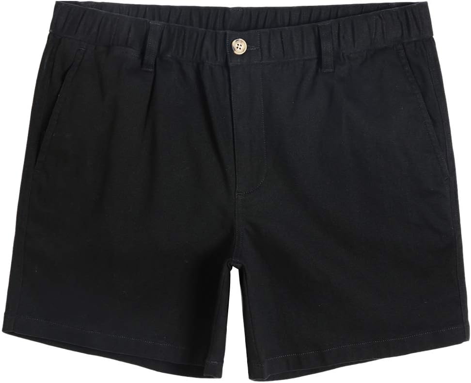 Men's Classic-fit 5.5in Cotton Casual Shorts for Summer Wear