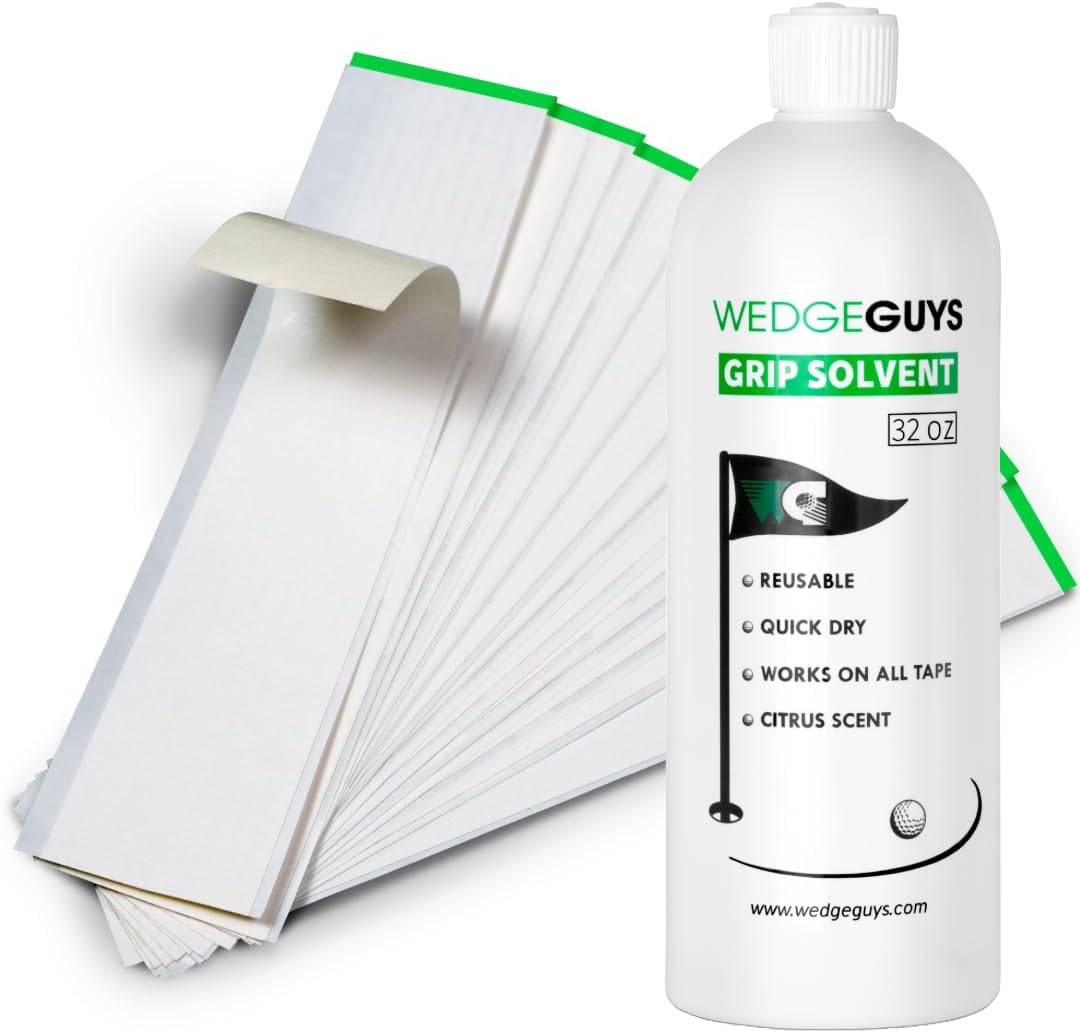 Wedge Guys Golf Grip Tape Strips for Easy Club Regripping