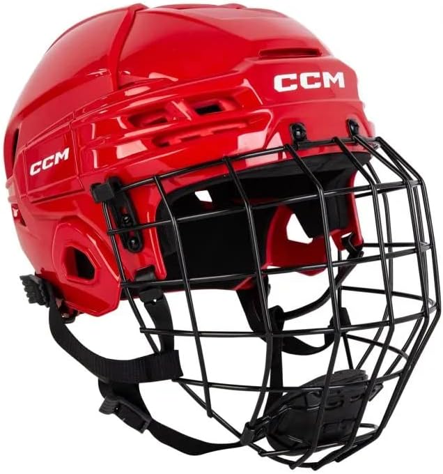 CCM Tacks 70 Hockey Helmet Combo with Cage for Seniors