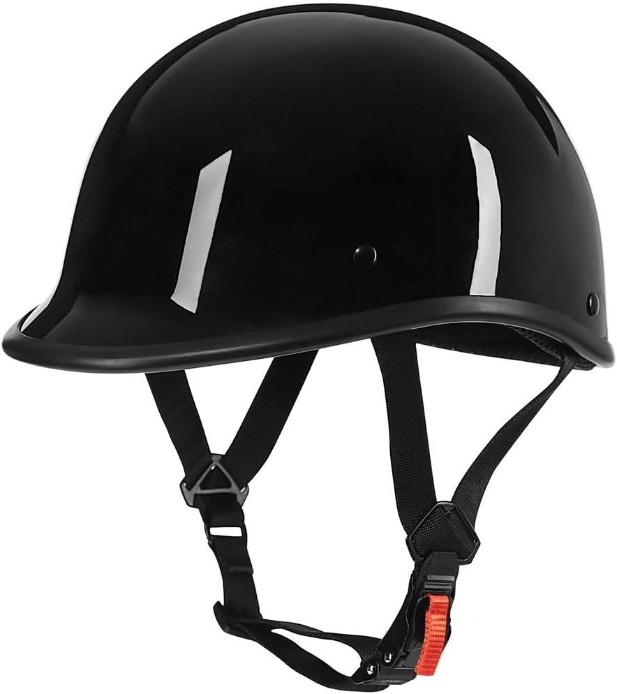 Motorcycle Helmet Half Shell Hawk Style Compact Lightweight Open Face