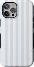 Casely iPhone 12 Pro Max Case Blue Stripes - Bold 8-ft Protection