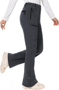 Womens Snow Ski Pants Fleece Lined Flare Fit - Warm Winter Pants