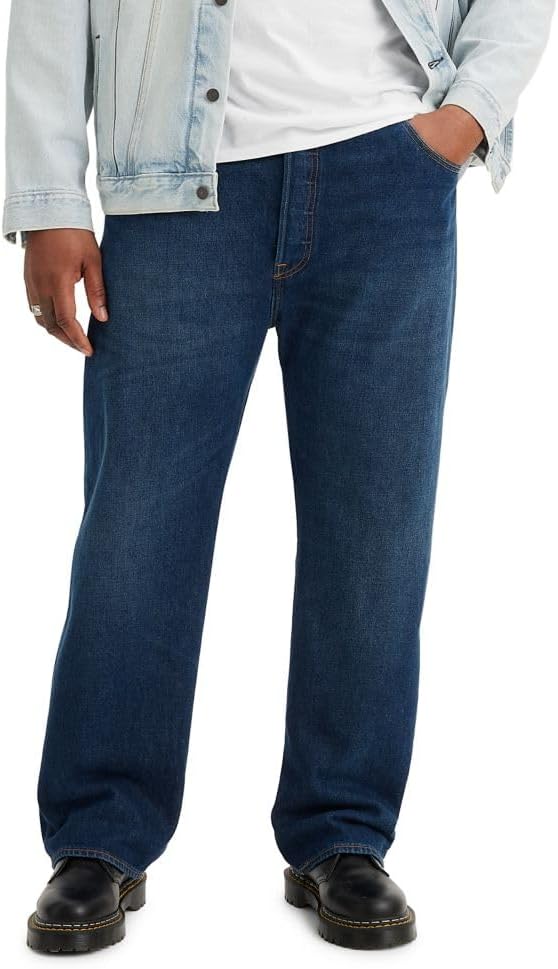 Levi's Men's 501 Original Fit Jeans for Timeless Style and Comfort