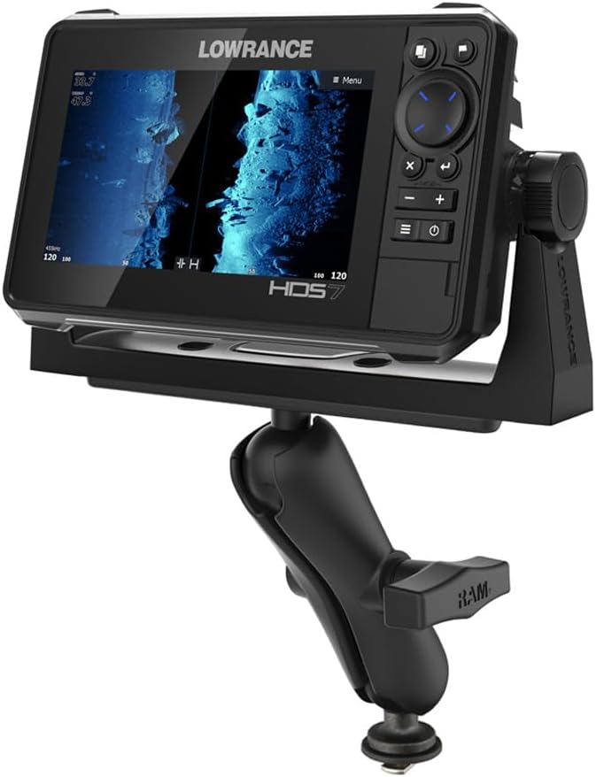 RAM MOUNTS Track Ball Marine Electronic Mount for Fishfinders
