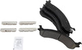 TRQ Front Brake Pads Ceramic Compatible with 2000-2002 Dodge Ram 2500