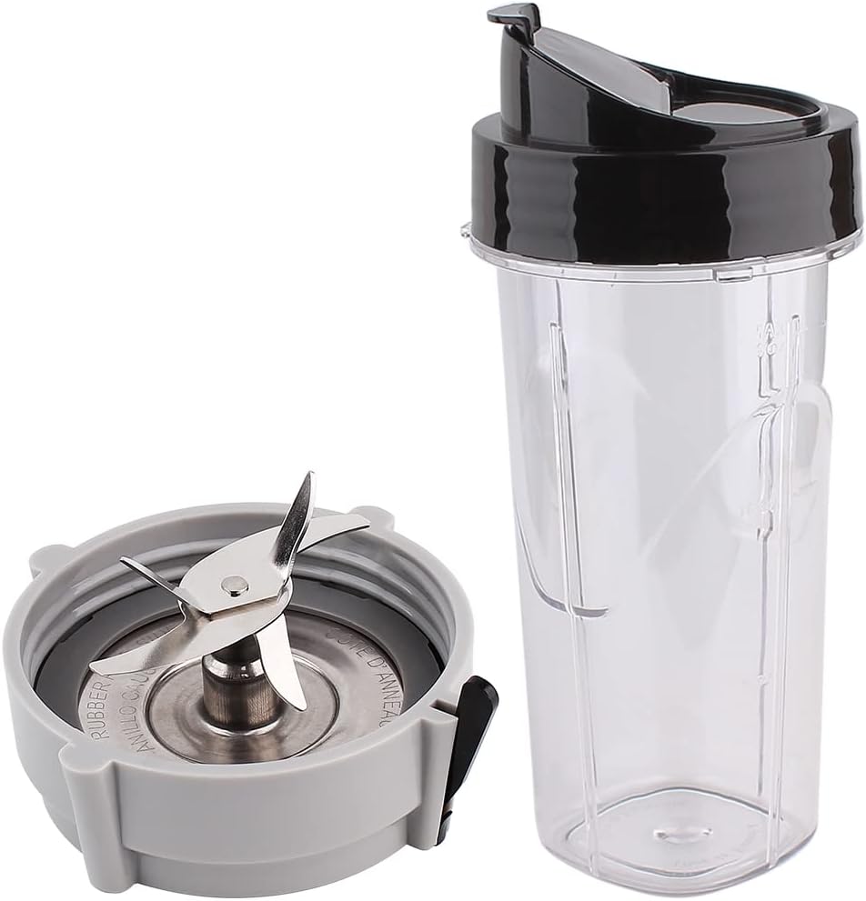 Veterger Blender Smoothie Kit 24oz Cup & Blade for Oster Pro 1200