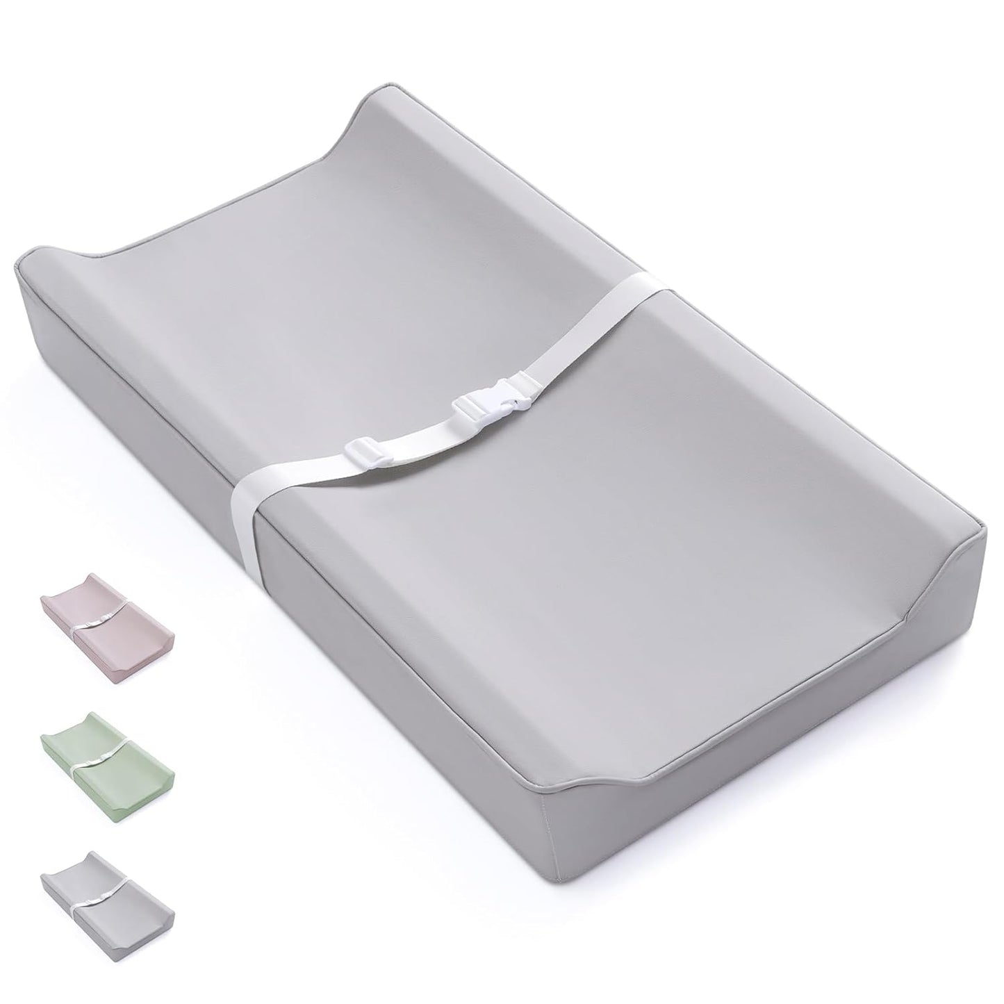 Waterproof Vegan Leather Changing Pad - Blissful Diary